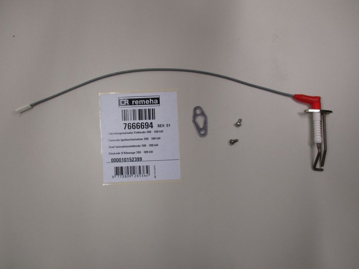 Remeha Ontsteking-ionisatie elektrode, 7666694