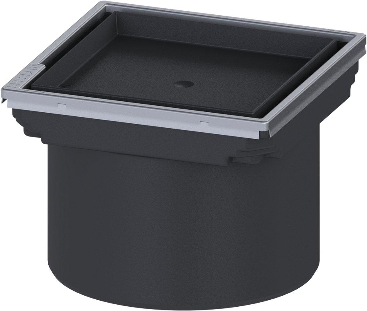 KESSEL-opzetstuk - betegelbaar, V2A, K 3, 48211