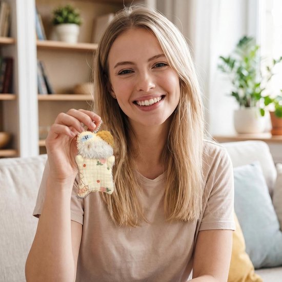 Mini Katten Pluche - Schattige Knuffel - Tas Decoratie - Doe-het-zelf Vriendelijk - 112 Cm - Niet Gespecificeerd — afbeelding 4