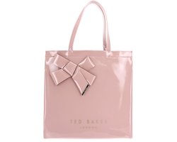 Ted Baker schoudertas Niconna Bow Detail Large Icon Bag Pl - Pink oud roze