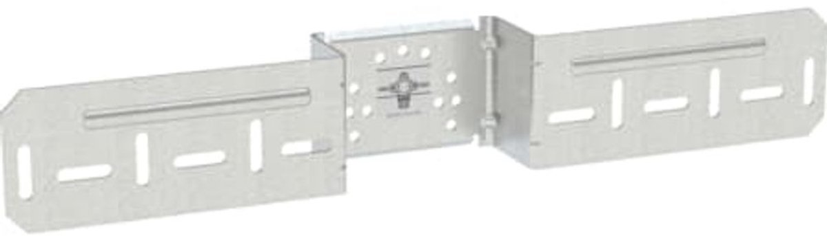 Geberit FlowFit Montageplaat versprongen, enkel, 650.733.00.2