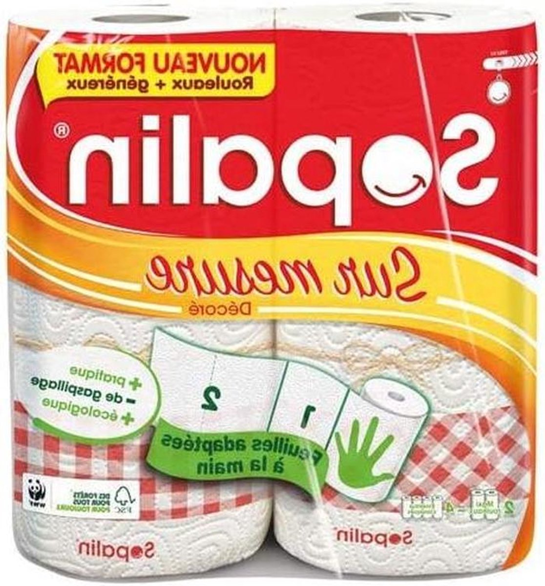 Keukendoeken - Papierrollen - Huishoudelijk Gebruik - Decoratief Design - 2 Rollen - Niet gespecificeerd