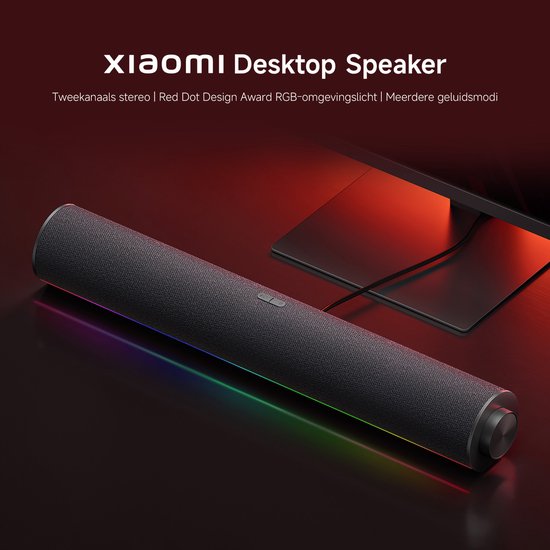 Xiaomi Desktop Bluetooth Speaker - Qbh4276gl - Bluetooth-luidspreker - Zwart van Xiaomi — afbeelding 2