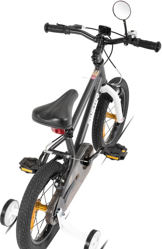 JOYSTAR Lomand Kinderfiets met Zijwieltjes - Jongens & Meisjes - 18 Inch - Geschikt voor 3 t/m 11 Jaar van JOYSTAR — afbeelding 2