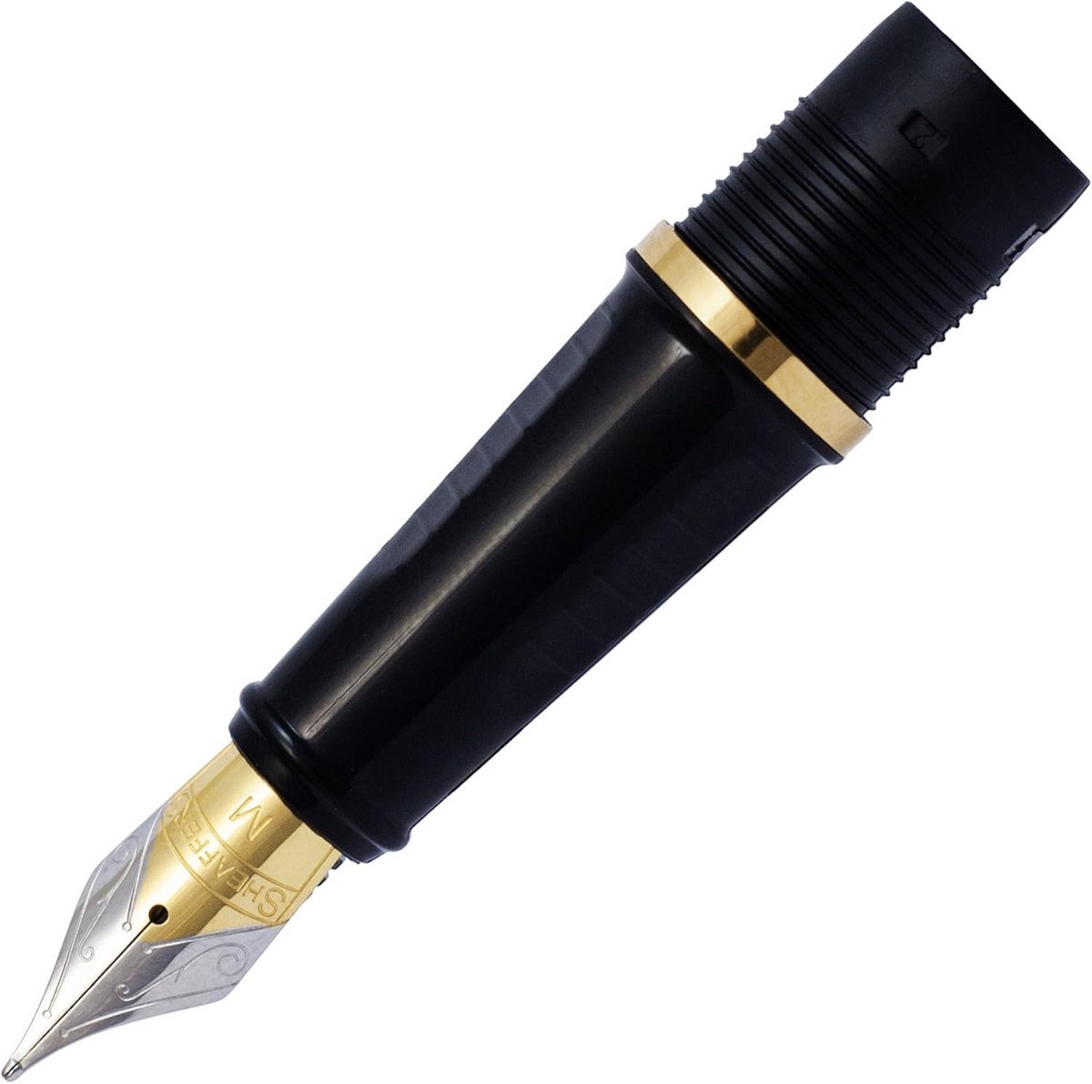 Vervangende Penpunt Sectie voor Vulpen - Fijn - Roestvrij Staal en 22K Goud