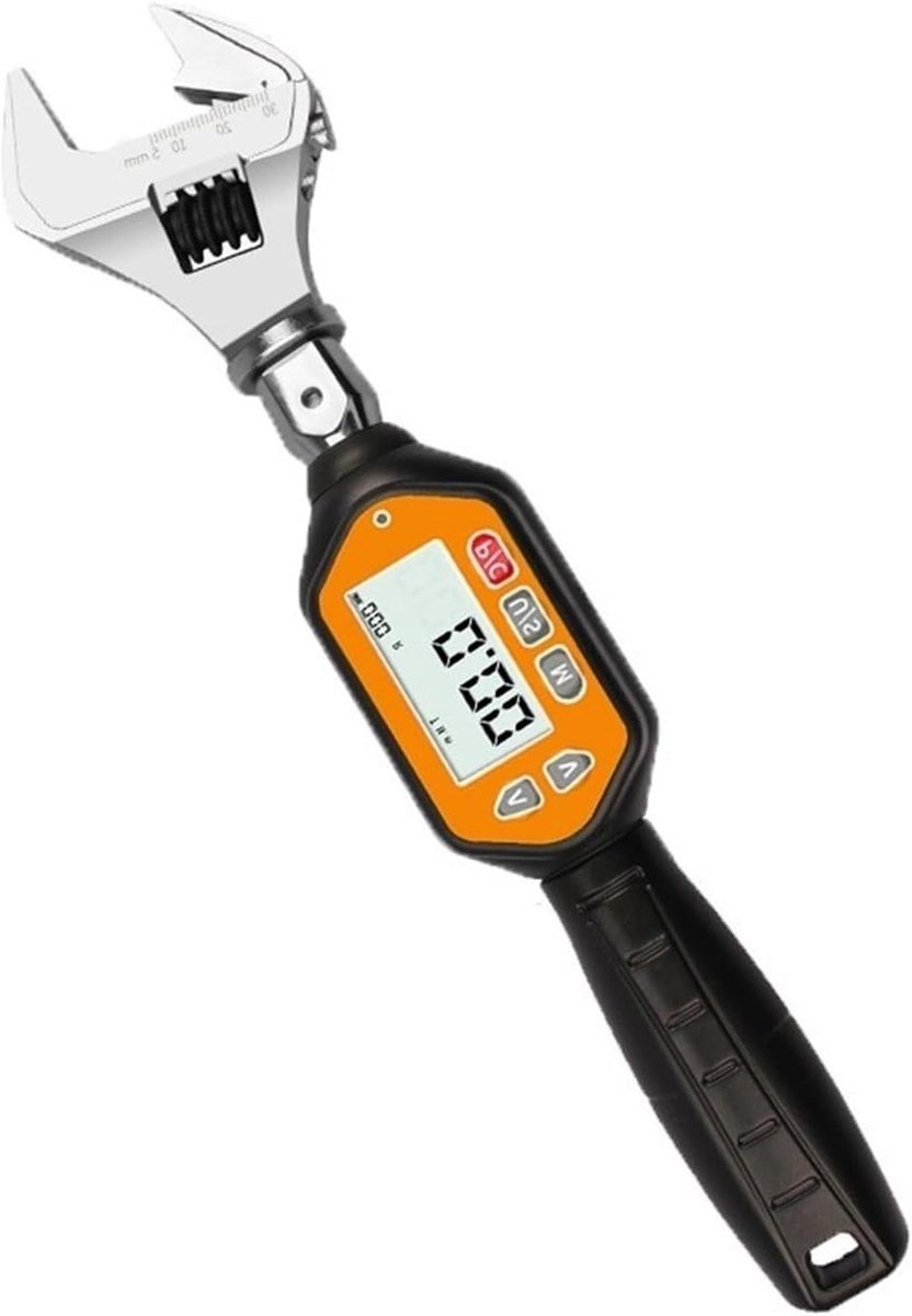 Digitaal koppel, Mini Verwisselbare Kop Digitale Momentsleutel Verstelbare Vooraf ingestelde Momentsleutel ±2% for Industriële Autoreparatie, for Auto, Moto/40(0.9-30Nm)
