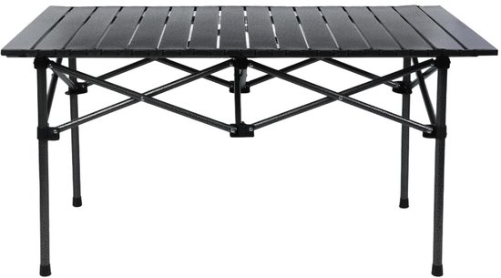 HomeGoodies - Camping stoelen set met tafel - Opvouwbare 5-delige set met 4 stoelen en opbergvak - 95x55 cm - Voor camping en BBQ van Homegoodies — afbeelding 4