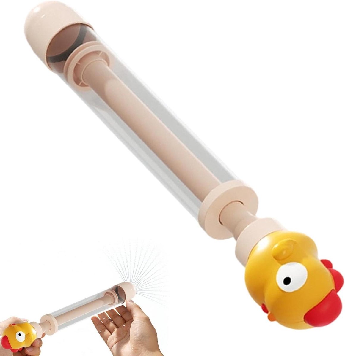Water Soaker Set - Zomerspeelgoed - Buiten spelen - Lekvrij ontwerp - 40 cm - Geel