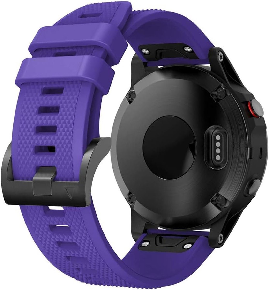Silicone Sport Horlogeband 22mm voor Garmin Fenix 7/6/5 Plus en Forerunner 745/935/945 - Comfortabele en Duurzame Vervangband voor Actieve Sporters
