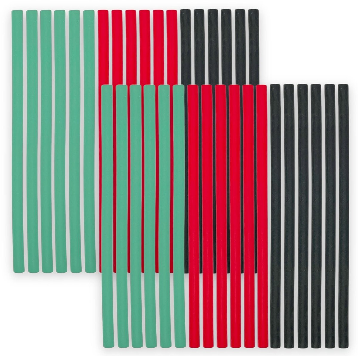 NTH products- Papilotrollers 36 Stuks - Flexibele Krulspelden - Krullen Zonder Hitte - Geschikt Voor Alle Haartypes - Eenvoudig In Gebruik - 250 mm x Ø 10 mm
