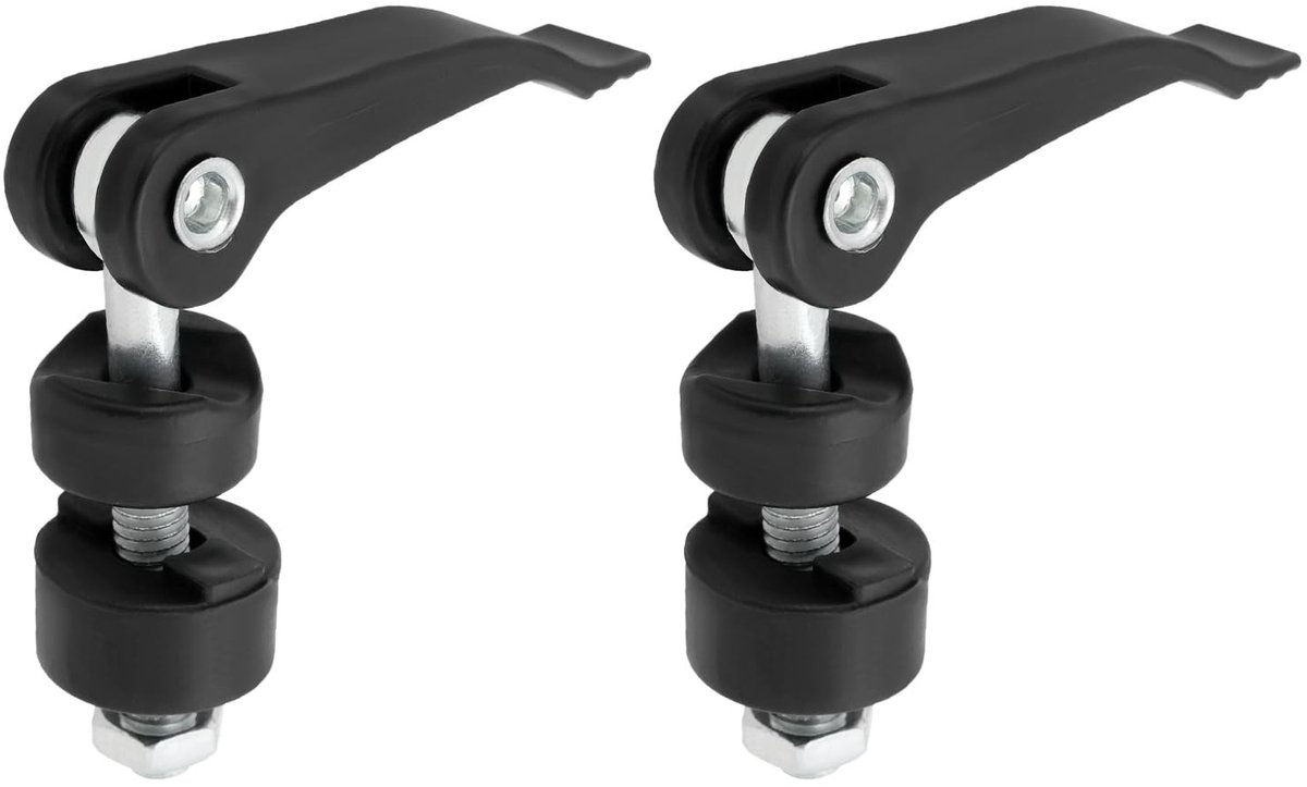 MTTproducts- Handvat - Driehoek Handvat Knop - 2 Stuks - 45x6mm - Eenvoudige Installatie - Roestvrij Staal + Kunststof