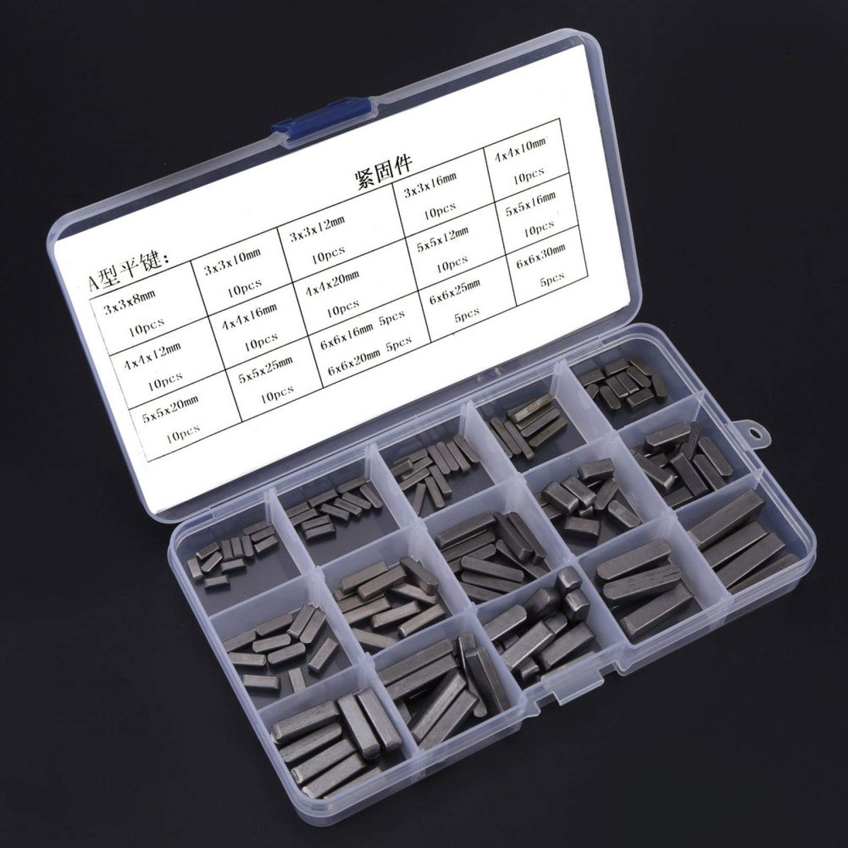 MTTproducts- Sleutelset Ronde Eind - 140 Stuks - Roestvrij Staal - Diverse Maten 8mm/10mm/12mm/16mm/20mm/25mm/30mm - Opbergtas - Precisie en Duurzaam - Parallelle Sleutel