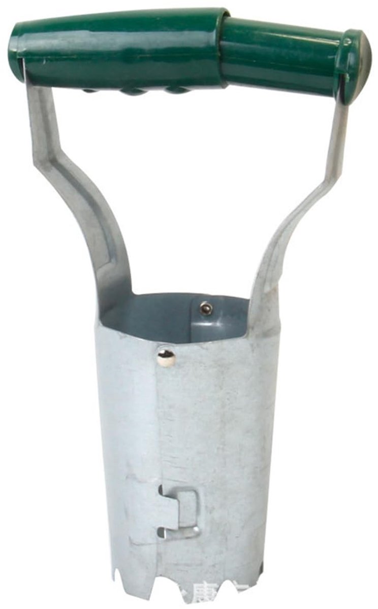 MTTproducts - Metalen Bloembollenplanter met Veerhandvat