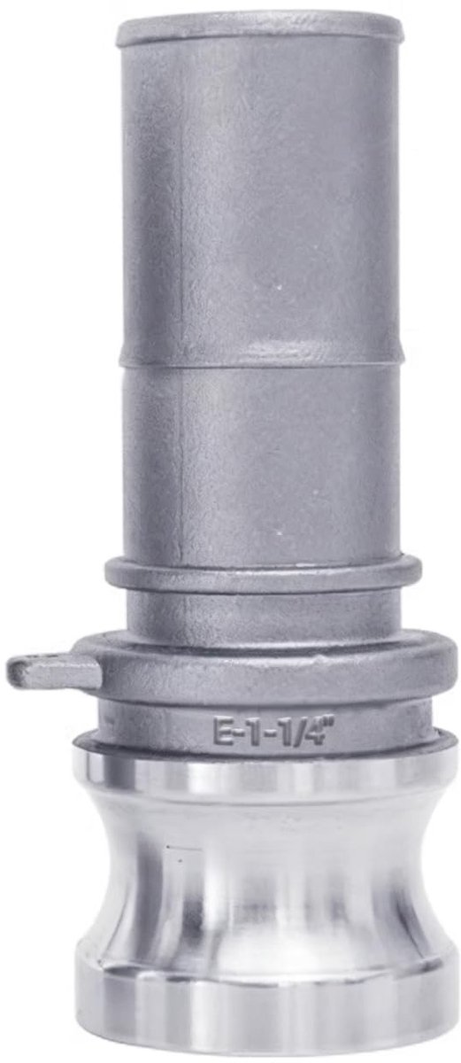 NTH products- Slangkoppeling Hoogwaardige Camlock Aansluiting - Roestvrij Staal - 1-1/4 Inch - Slangverbinding - Duurzaam - Druksterkte 6-16 kg