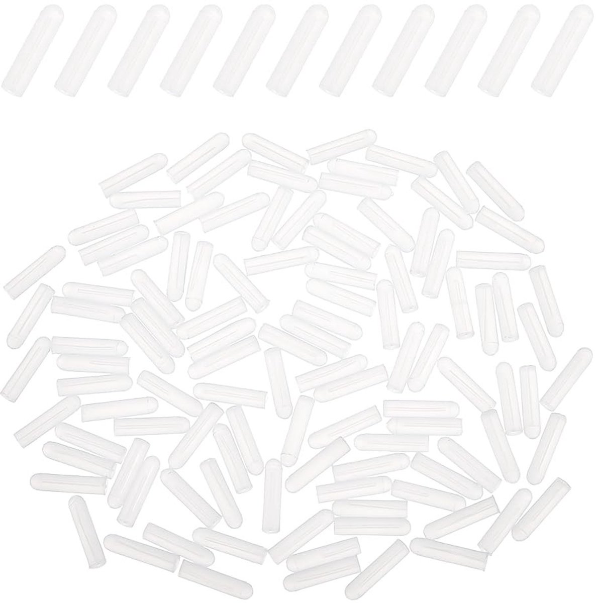 MTTproducts- Doseerdop 150 Stuks - Luer Lock Spuitdoppen - Spuit Tip Caps - Afdekking voor Lijm Applicators - Smeerolie Flessen - Duurzaam en Makkelijk Schoon te Maken - Spuitdop