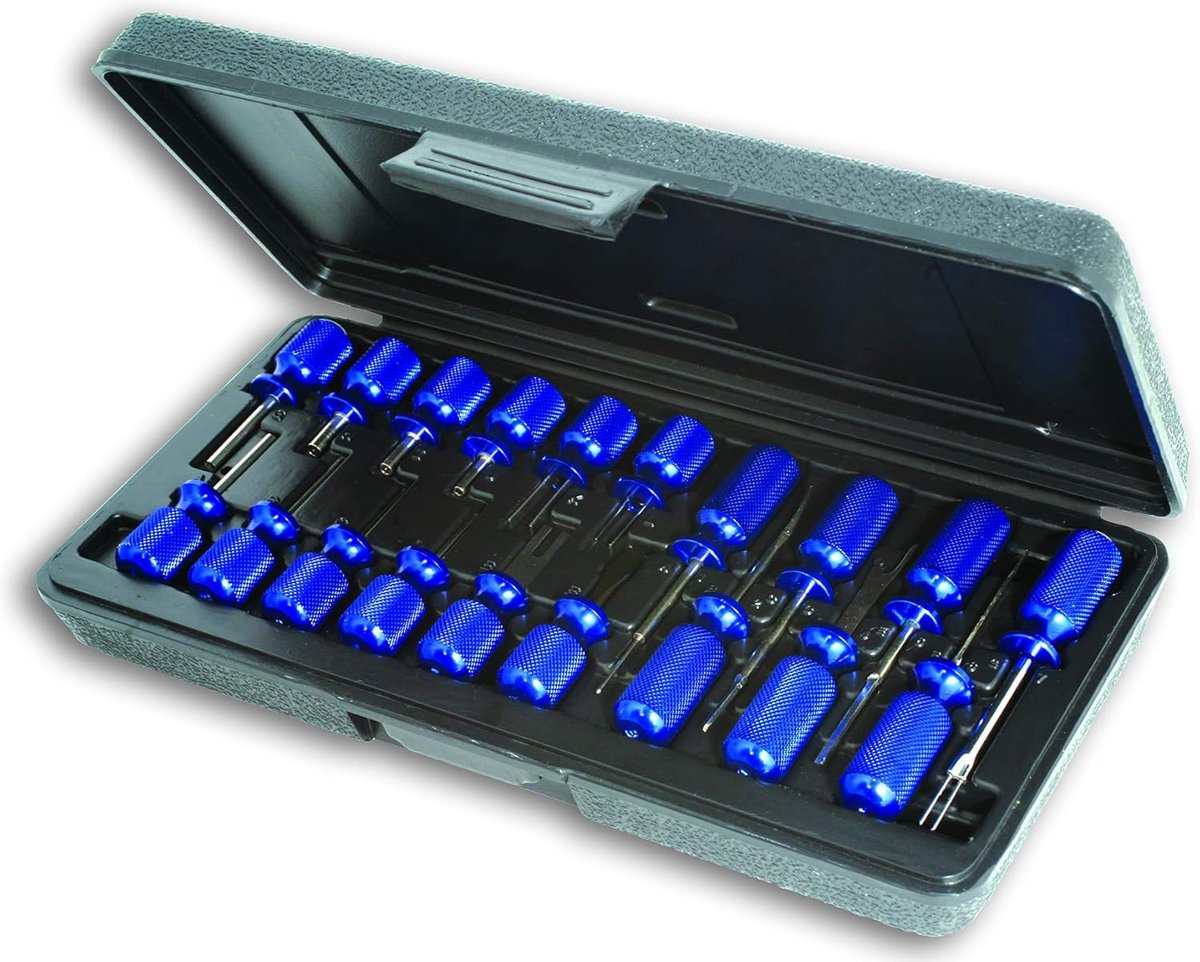 Klemmenset - Gereedschapset - Reparaties Uitvoeren - 19-delige set - 43 x 123 x 274 cm