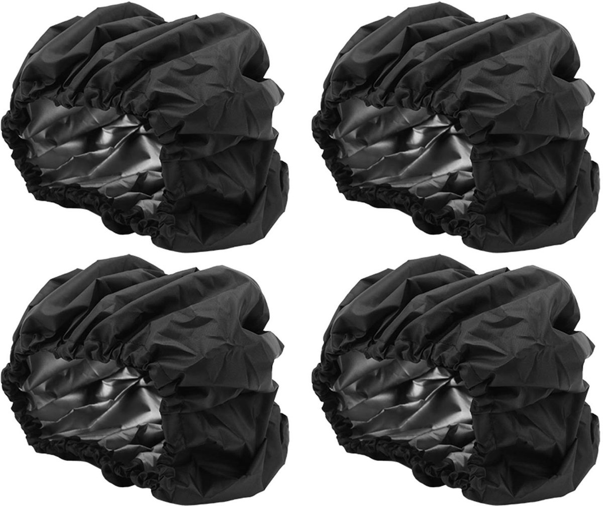 Cosensi- Wielenhoesjes 4 Stuks - Beschermende Wielen Afdekking - Vergrote Wieldop - Klittenbandsluiting - Oxford-Stof - 100% Gloednieuw - Wielafdekking