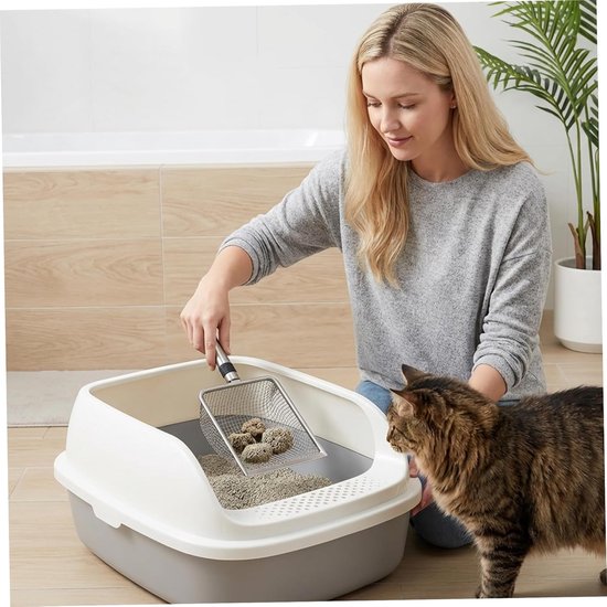 Zandzeef Set - Grondzeef Compostzeef - Tuinieren Compost Zand - Roestvrij Staal Handvat - 3 Maten 2.8-5mm - Zilver — afbeelding 3