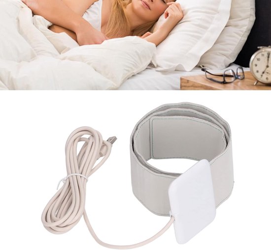Slaapmonitor Kussen - Slaap sensor mat - Niet-invasieve monitoring - Real-time gegevensrespons - 895 x 60 x 2 mm - Wit — afbeelding 3