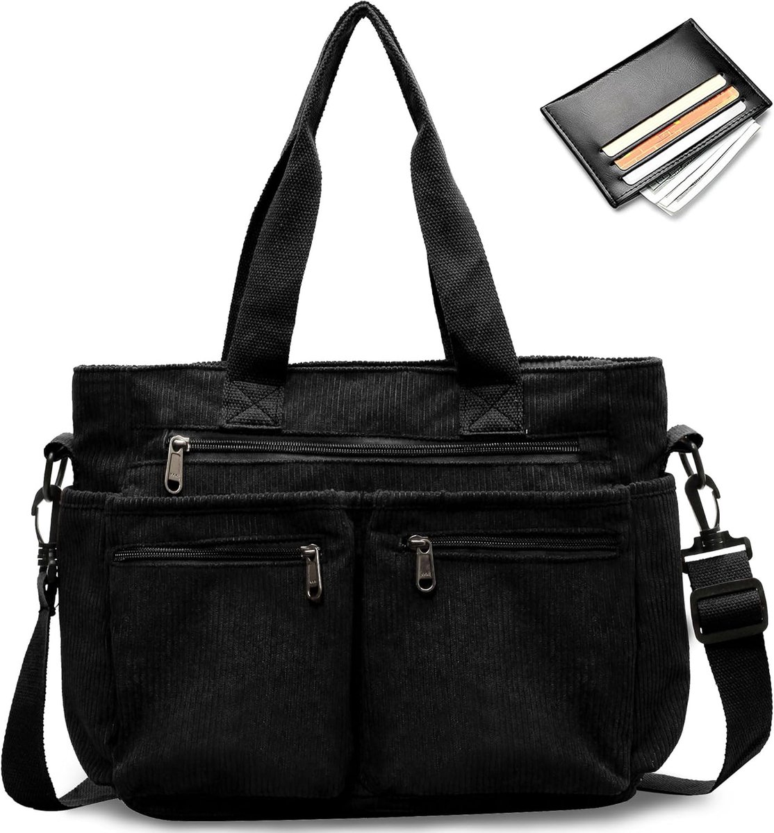 Dames Handtas Grote Capaciteit Schoudertas Crossbody met Verstelbare Riem