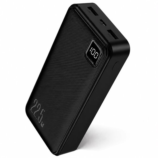 Powerbank 40.000 mAh Snellader met Led Display - Powerbank - €23,95