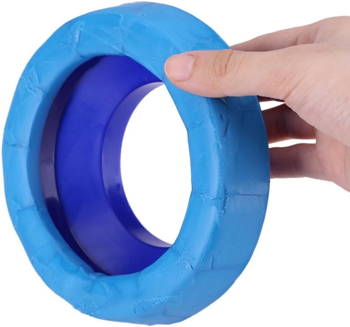Dailygoods- Afdichtring Waterdicht - Geurdicht - Gasdicht - Universele Toiletafdichtring - Hoogwaardige ABS-Kunststof - Eenvoudig te Installeren - Toiletafdichting