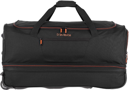 Travelite Basics Wheeled Duffle L – 98–119L | Reistas op 2 Wielen - Zwart