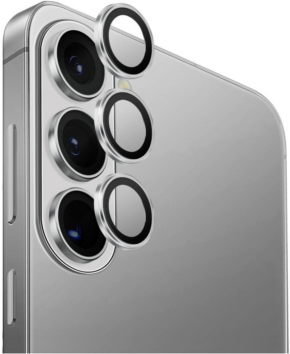Uniq Glas Aluminium Camerabescherming Voor Samsung Galaxy S26 S26 Plus, Zilver