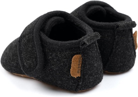 Zachte Kruipschoenen voor Baby's - Anti-slip Leren Zool, Warm Vilt, Perfect voor 0-48 Maanden — afbeelding 5