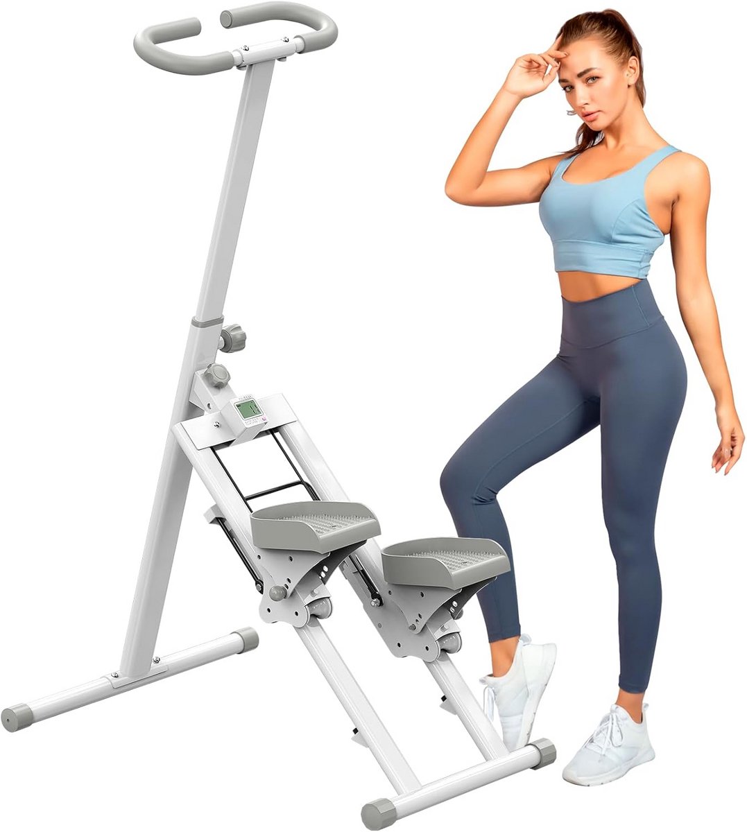 Verticale Klimmachine Cardio Trainingsapparaat Opvouwbaar