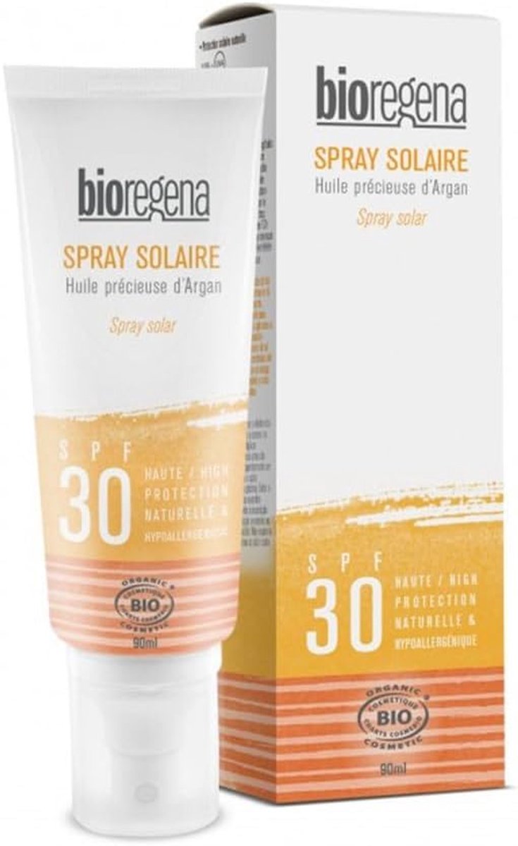 Biologische Zonnebrandspray SPF 30 - Waterbestendige Bescherming 90ml
