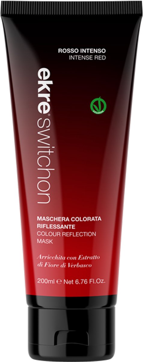 Ekre - Switch On Color Reflection Mask - Red - 200 ml