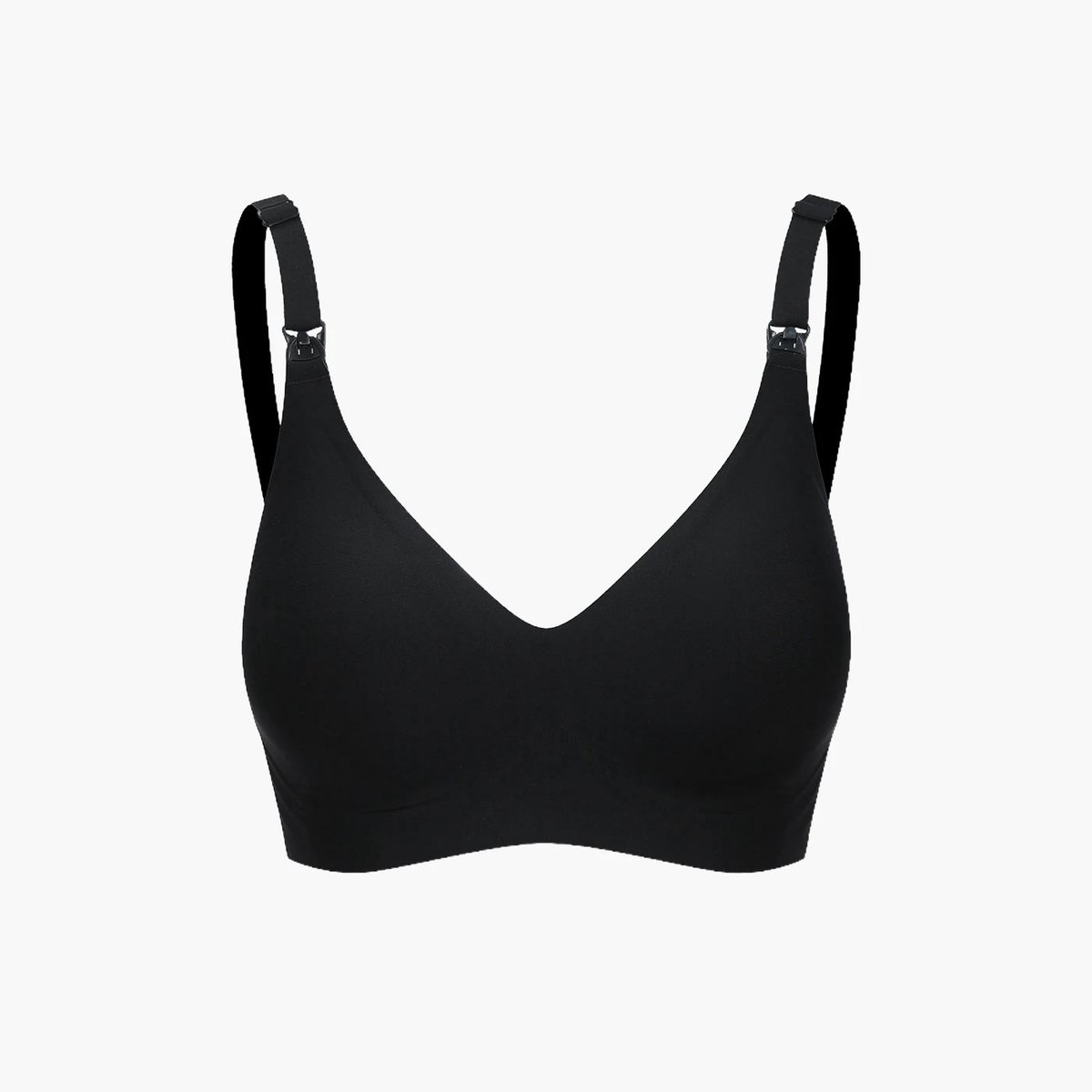 cfab - Comfortabele voedingsbeha zonder beugel - Zwart - M