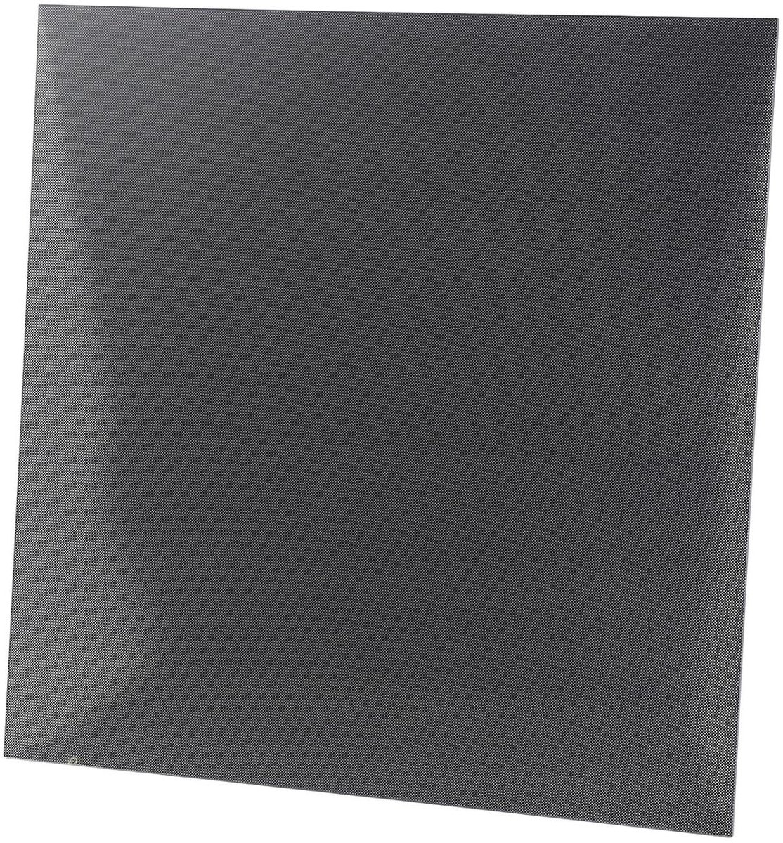 Glazen Bouwplaat - Print Oppervlak - 3D Prints Maken - Microporeuze Coating - 470x470mm - Zwart