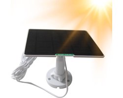 Draagbaar Zonnepaneel - Zonne Lader - Energie Besparen - Slim Energiebeheer - 50 Watt - Wit