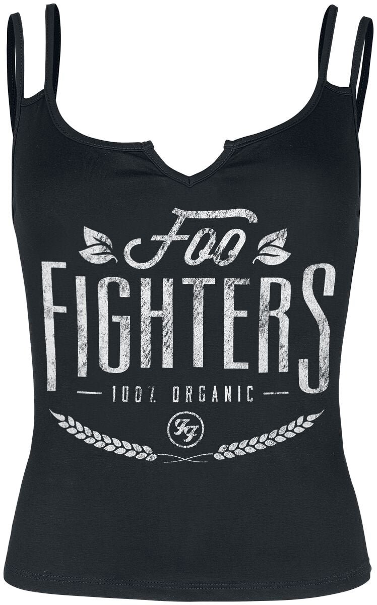 Foo Fighters Organic Venus Dames Top - zwart - XL