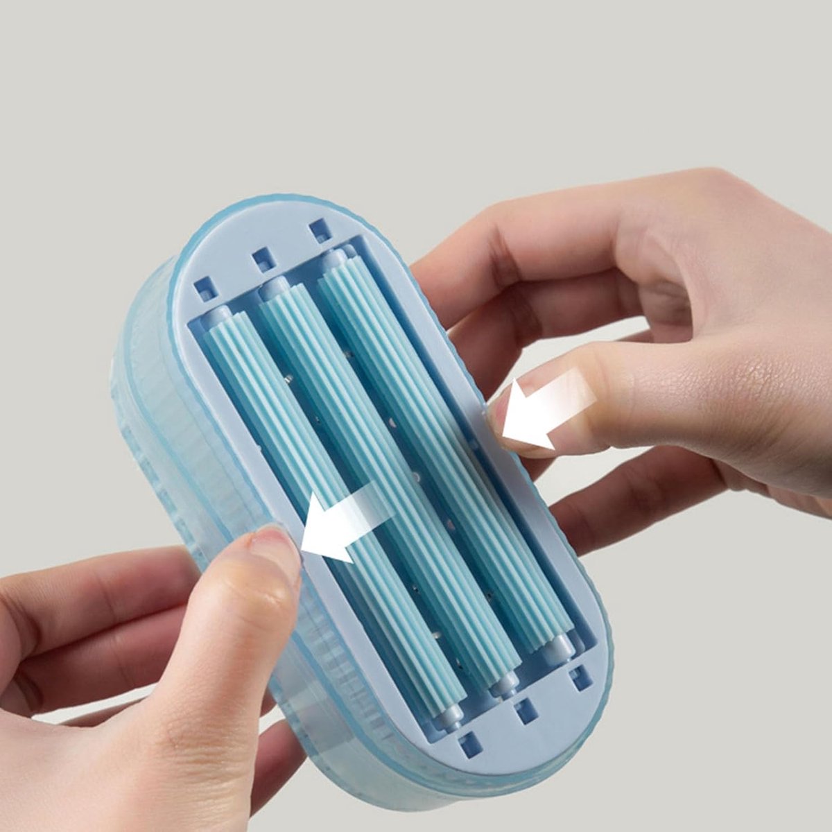 Zeepdoos Schuim Dispenser - Zeephouder Schuimer - Badkamer Organiseren - Ingebouwde Bellenmaker - 12 x 5 x 6.5 cm - Meerkleurig