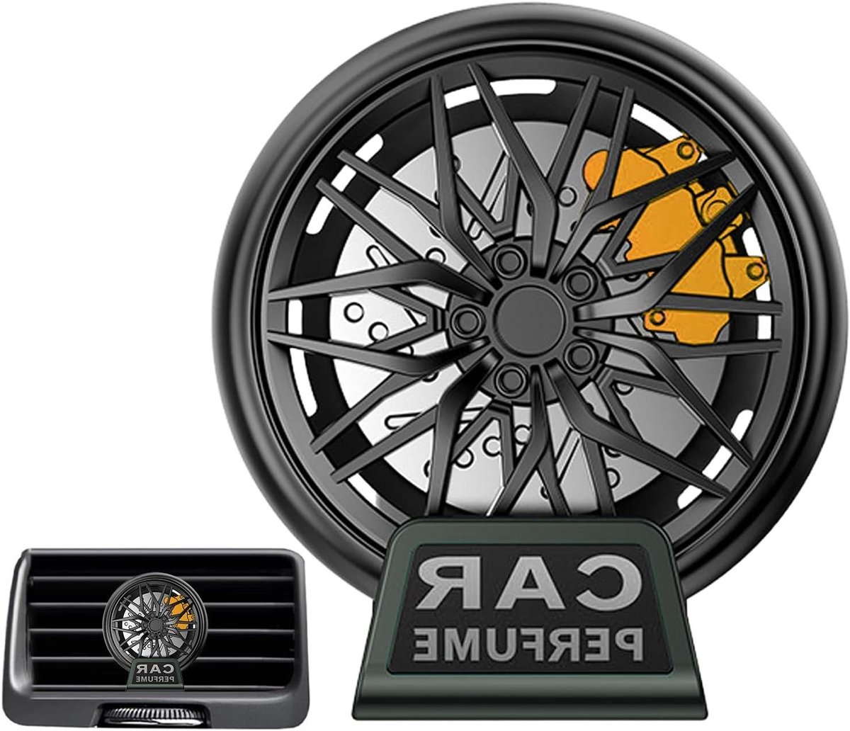 Auto Luchtverfrisser Clip - Ventilatie Aroma - Frisse Auto Lucht - Roterende Turbine Design