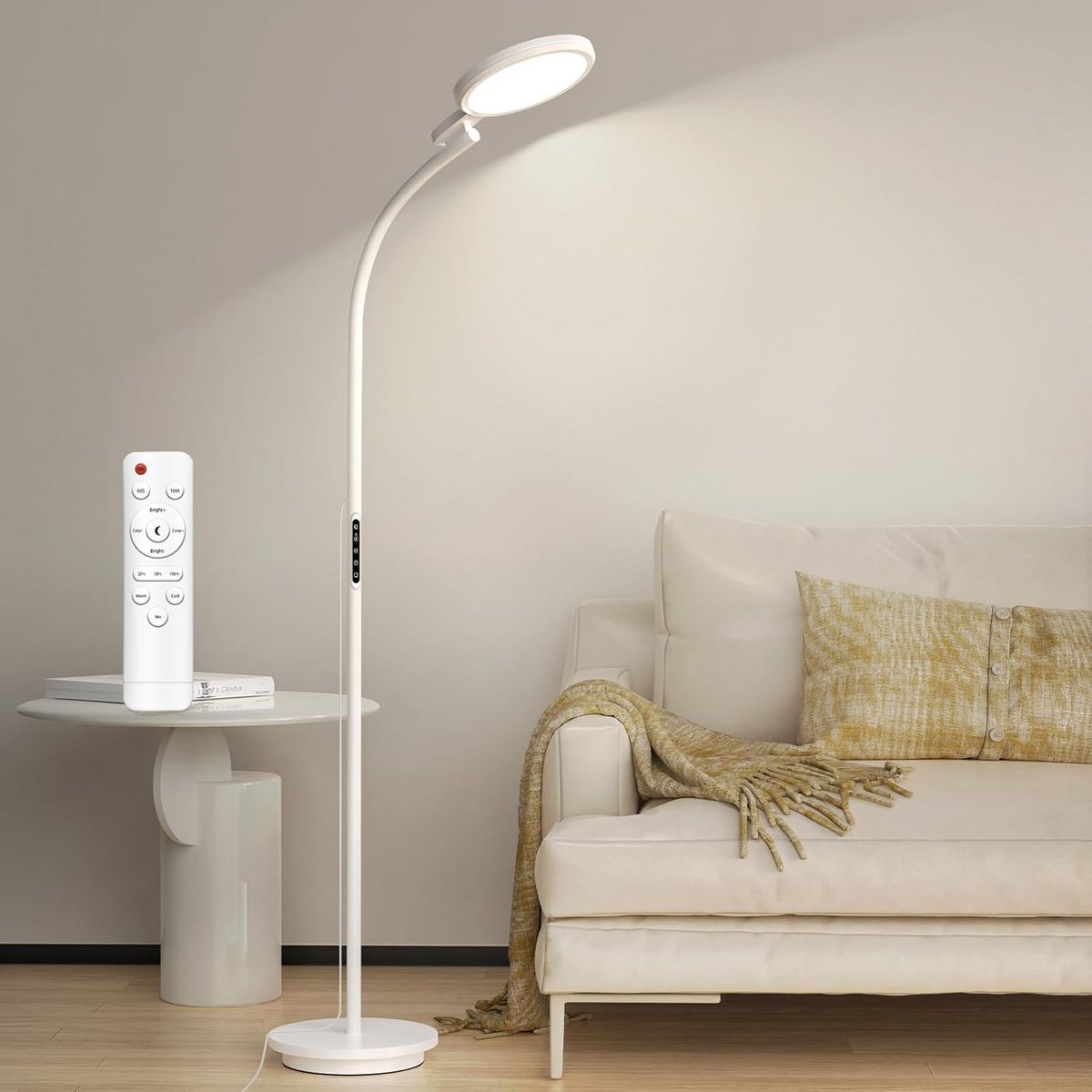 Daglicht Lamp - Zonlicht Lamp - Sfeer Verlichting - Instelbare Kleurtemperatuur - 433 cm - Wit