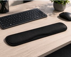 Polssteun Toetsenbord – Ergonomische Wrist Rest – Memory Foam – Anti-Slip – Voor PC & Laptop – Verlicht RSI & Polsklachten