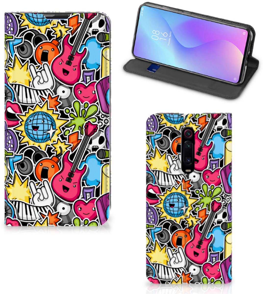 Xiaomi Redmi K20 Pro Hippe Standcase Punk Rock