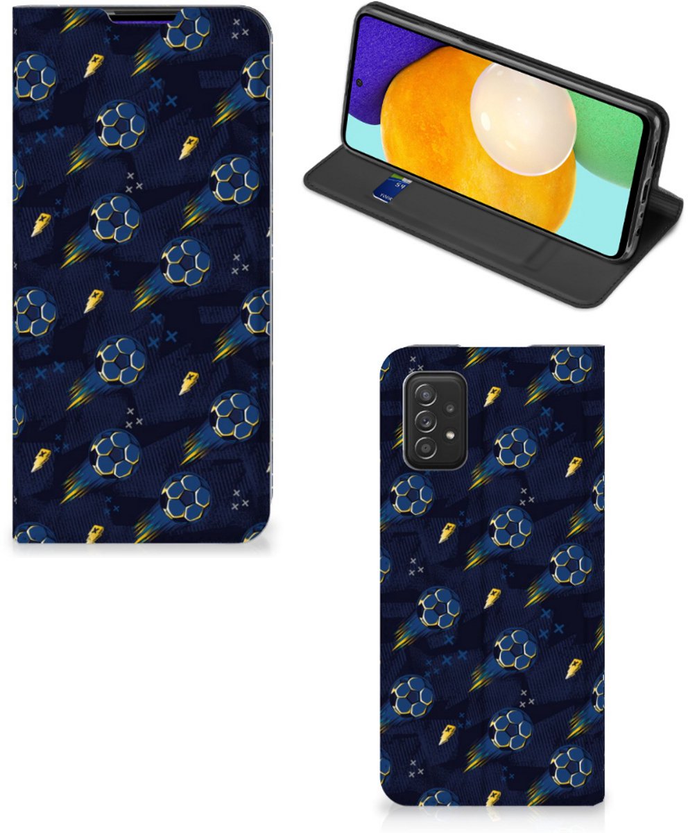 Hoesje met Magneet voor Samsung Galaxy A03s Voetbal