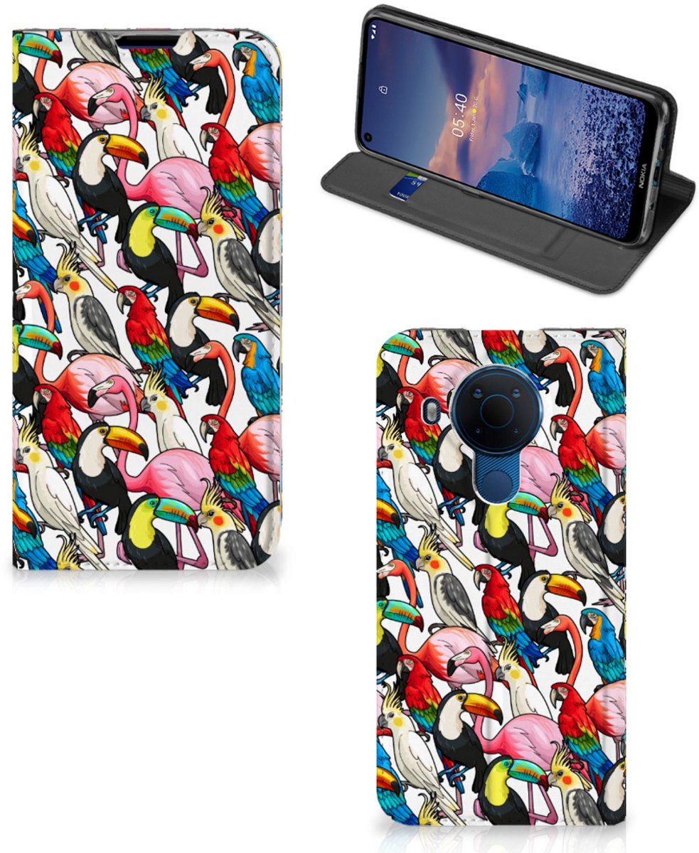 Nokia 5.4 Hoesje maken Birds