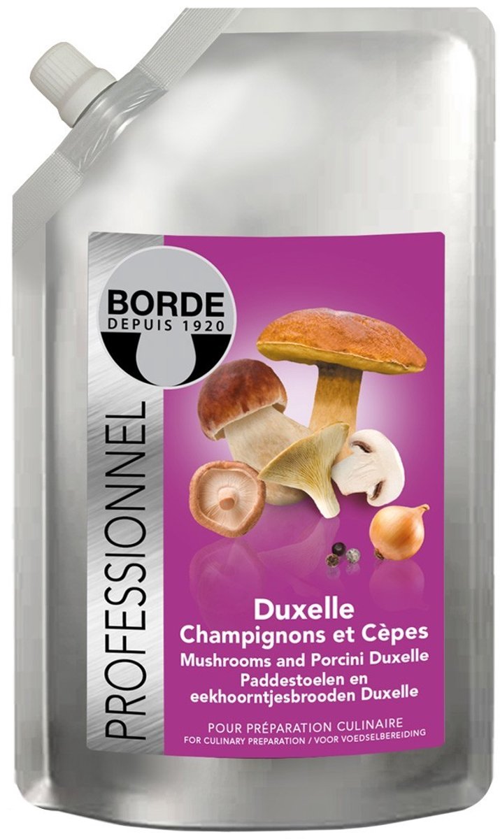 Borde Champignons en Duxelle van Eekhoorntjesbrood