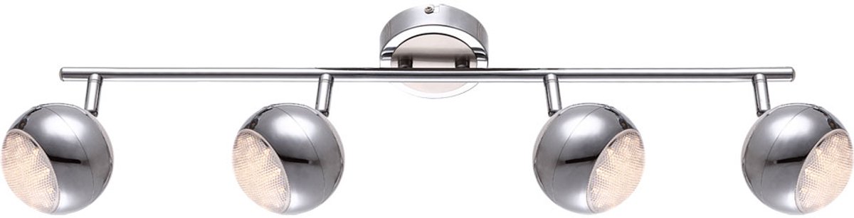 LED plafondspot woonkamer eetkamer beam light chroom spot verstelbaar