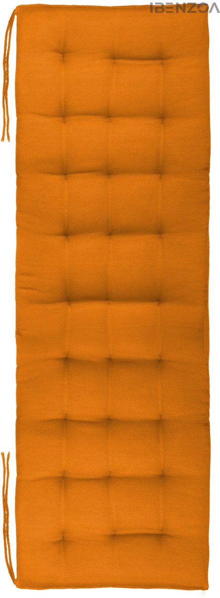 Ibenzoa Bankkussen - Oranje - 140 x 40 cm - Katoen/Polyester
