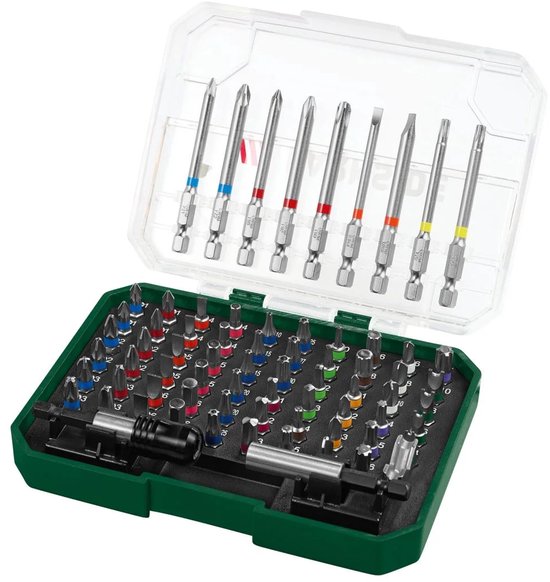 PARKSIDE Bitset - Speciale bits - Kleurgecodeerd - 71-delig | bol