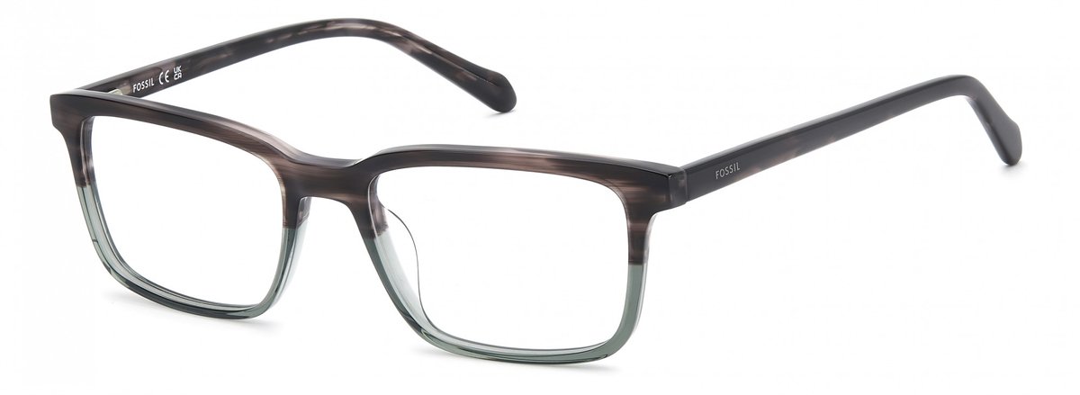 Fossil FOS 7204/G Brown pattern green 54/18/145 MAN Brilmonturen