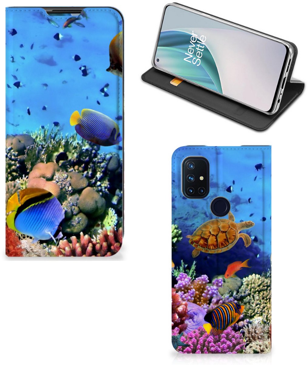 OnePlus Nord N10 5G Hoesje maken Vissen