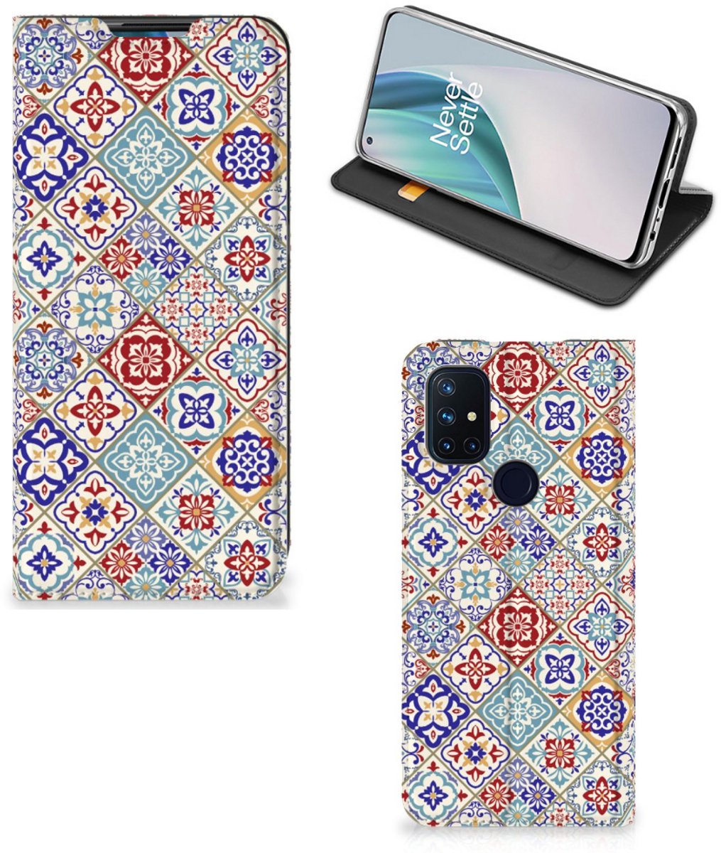 OnePlus Nord N10 5G Standcase Tiles Color